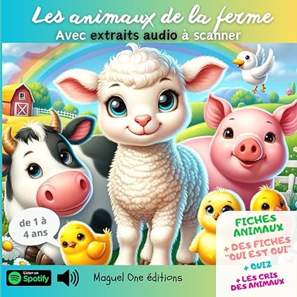 Les animaux de la ferme - Tea Tome - Amazon KDP